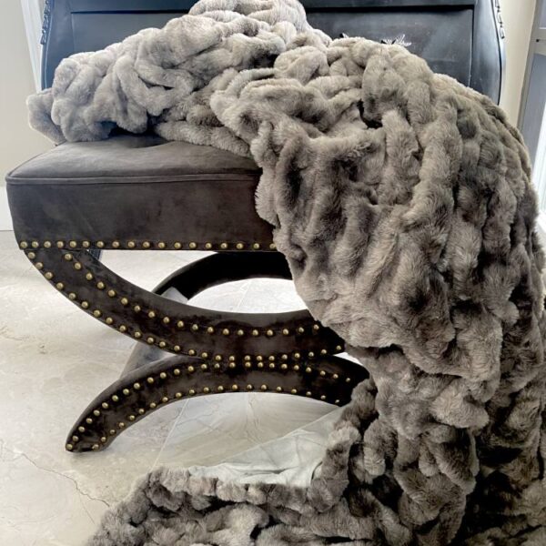Luxe Faux Fur Rabbit Throw